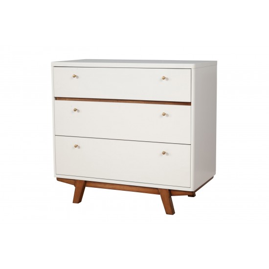 Dakota 3 Drawer Small Chest, Acorn