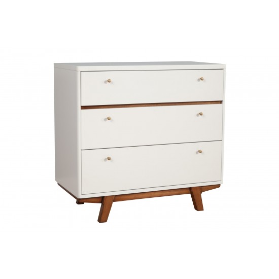 Dakota 3 Drawer Small Chest, Acorn