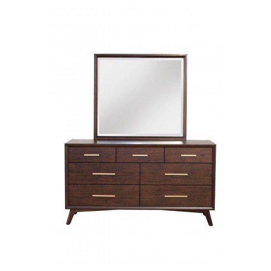 Gramercy 7 Drawer Dresser, Walnut