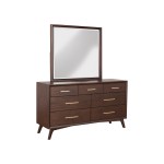 Gramercy Mirror, Walnut