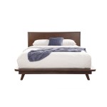 Gramercy Full Size Platform Bed, Walnut