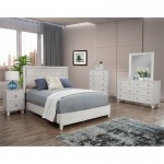 Denver Queen Panel Bed, Gray