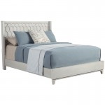 Denver Full Size Panel Bed, Gray