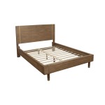 Easton Queen Platform Bed, Sand