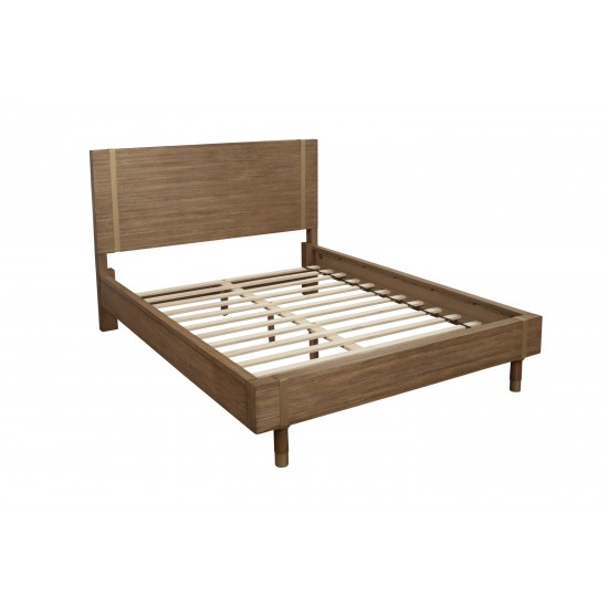 Easton Queen Platform Bed, Sand