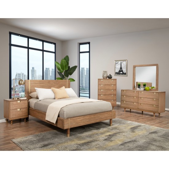 Easton Six Drawer Dressser, Sand