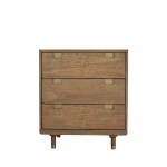 Easton Three Drawer Small Chest, Sand