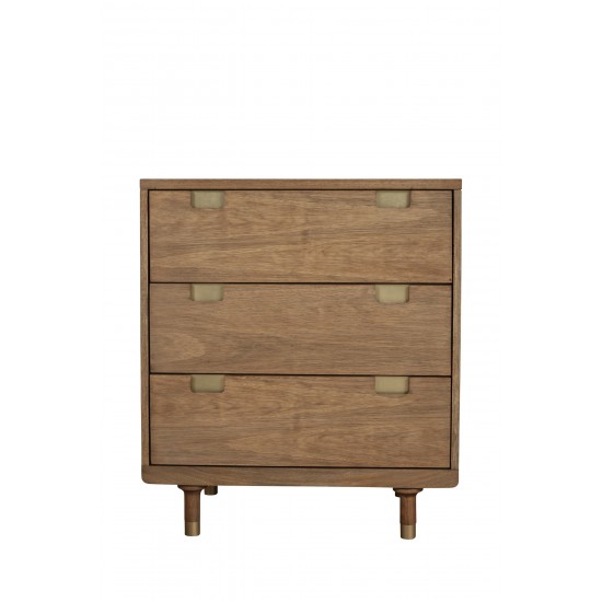 Easton Three Drawer Small Chest, Sand