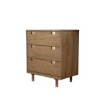 Easton Three Drawer Small Chest, Sand