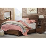 Alamosa Full Bed, Brown