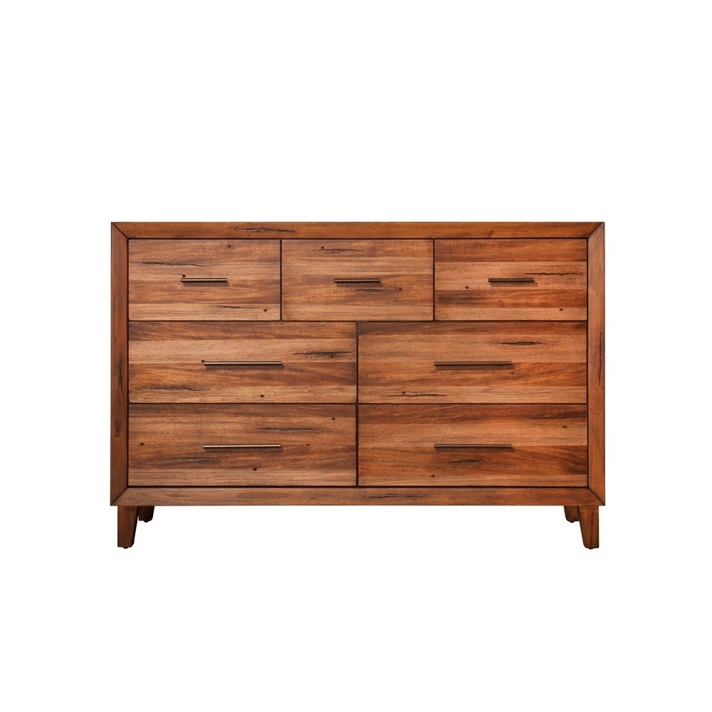 Trinidad 7 Drawer Dresser, Brown