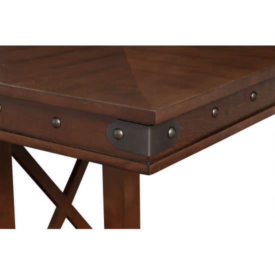 Artisan Extension Counter Height Dining Table, Pecan
