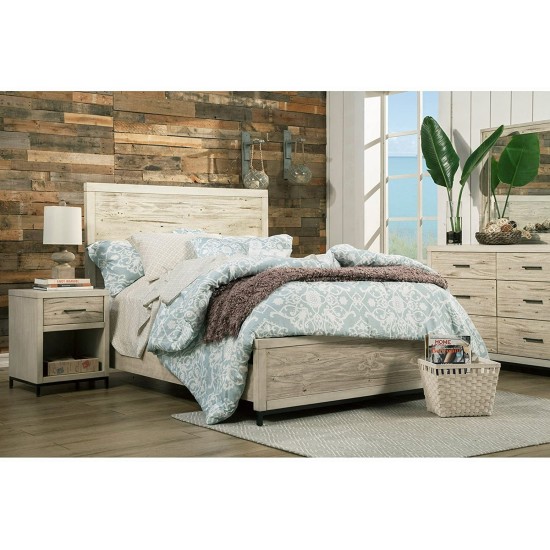 Malibu Queen Bed, Antique