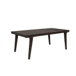 Olejo Fixed Top Dining Table, Chocolate