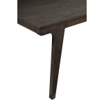 Olejo Fixed Top Dining Table, Chocolate