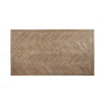 Aiden Fixed Top Dining Table, Weathered Natural