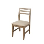 Aiden Set of 2 Side Chairs, Weathered Natural