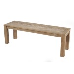 Aiden Dining Bench, Weathered Natural