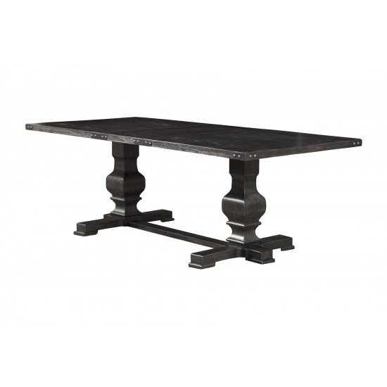 Manchester Dining Table, Vintage Black