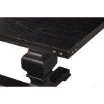 Manchester Dining Table, Vintage Black