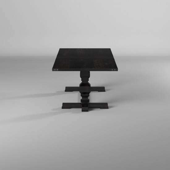 Manchester Dining Table, Vintage Black