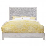 Aria Queen Panel Bed, Gray