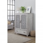 Aria Armoire Chest, Gray