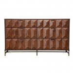 Trig 6 Drawer Dresser, Brown