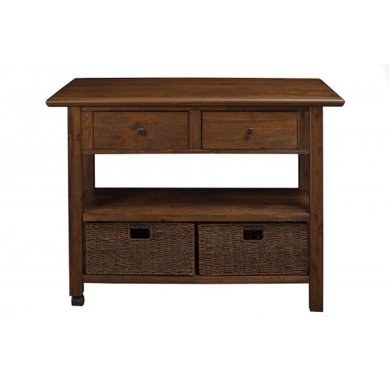 Caldwell Kitchen Cart, Antique Cappuccino