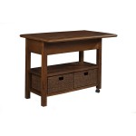 Caldwell Kitchen Cart, Antique Cappuccino