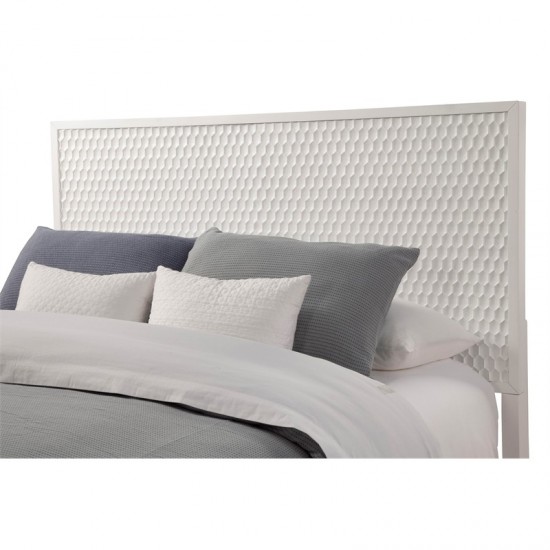 White Pearl Queen Headboard