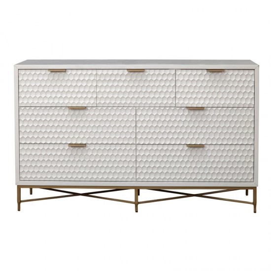 White Pearl Dresser