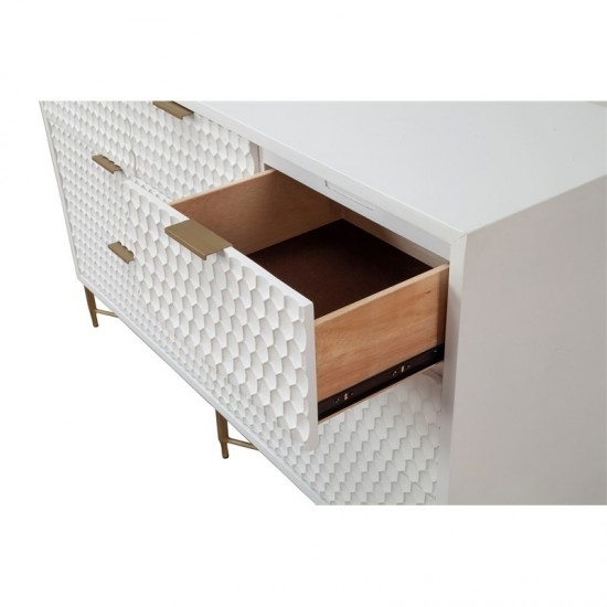 White Pearl Dresser