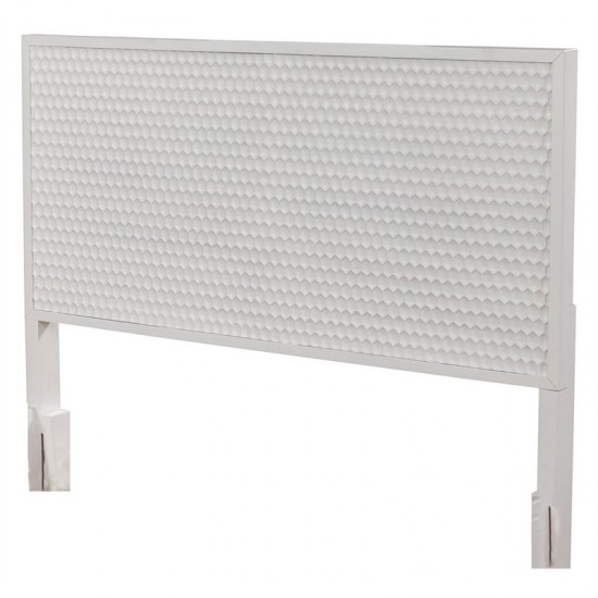 White Pearl California King Headboard