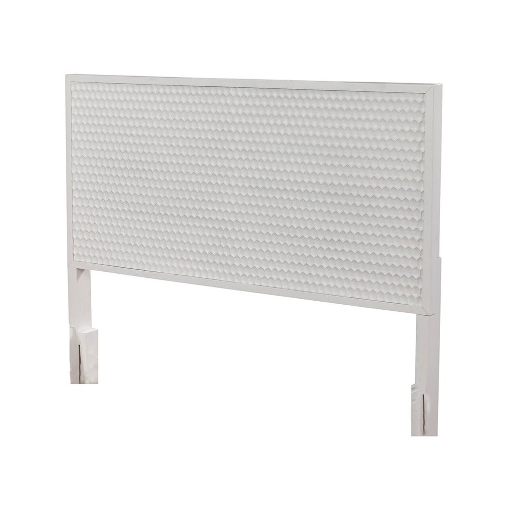 White Pearl California King Headboard