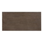 Galena Fixed Top Dining Table, Light Grey Walnut