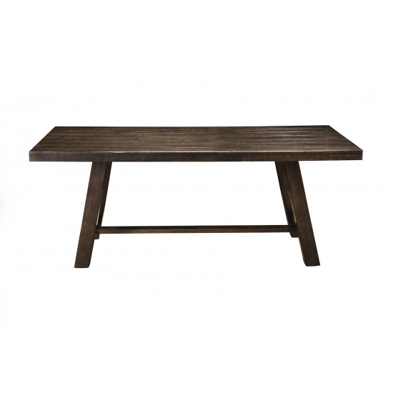 Alcott Solid Dining Table, Tobaco