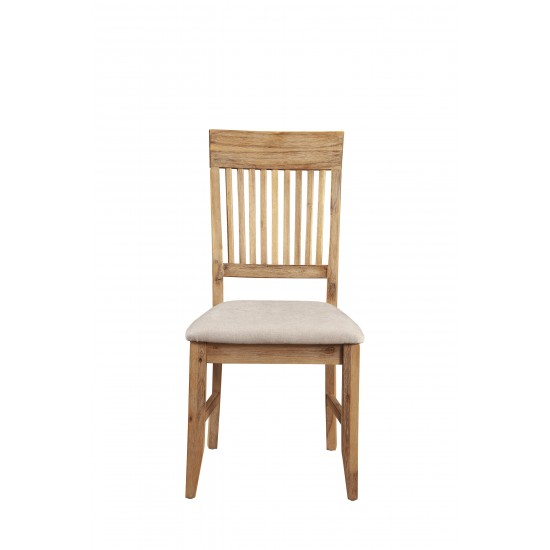 Aspen Set of 2 Side Chair, Antique Natural