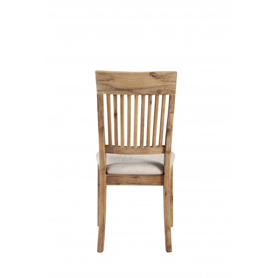 Aspen Set of 2 Side Chair, Antique Natural