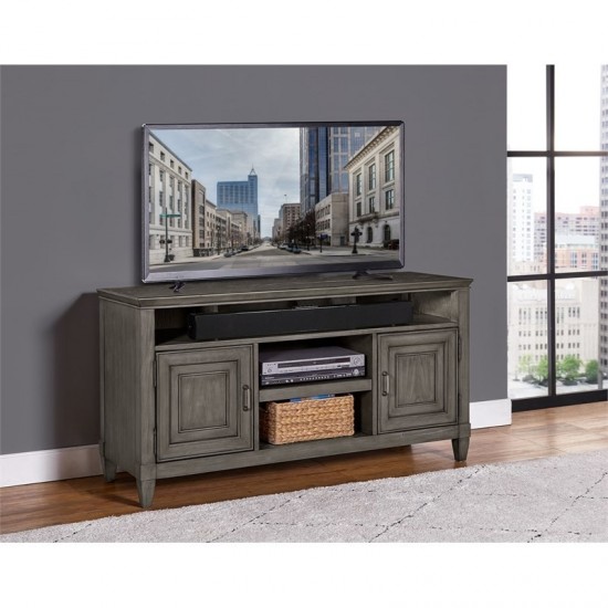 Newport 54" TV Console in a Stone Finish