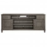 Newport 74" TV Console in a Stone Finish