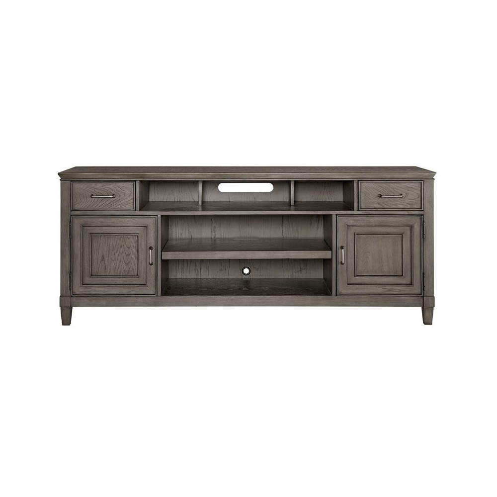 Newport 74" TV Console in a Stone Finish Newport 74" TV Console in a Stone Finish