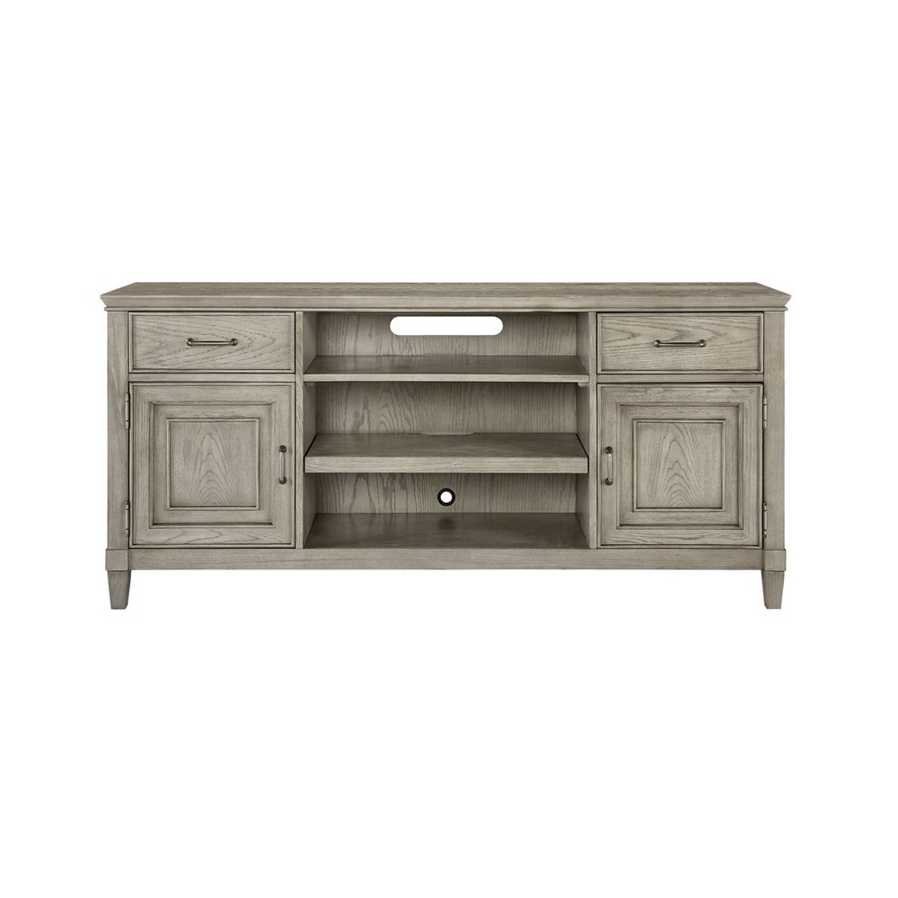 Newport 66" TV Console in a Sand Finish