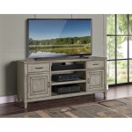 Newport 66" TV Console in a Sand Finish