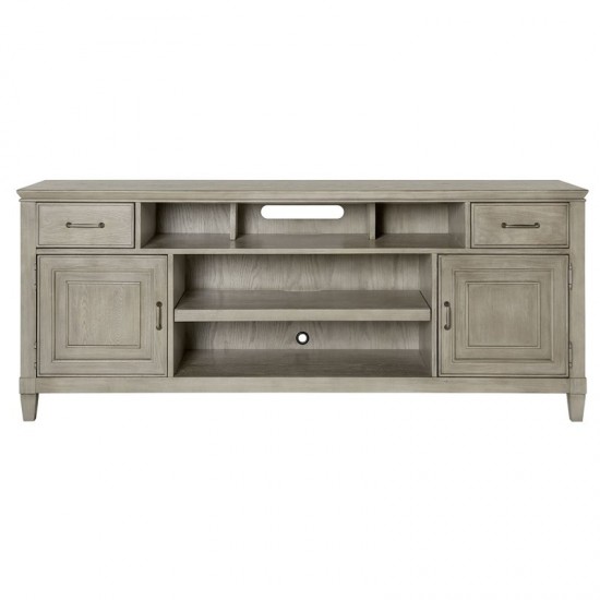 Newport 74" TV Console in a Sand Finish