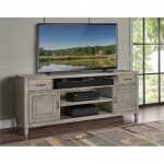 Newport 74" TV Console in a Sand Finish