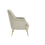 Rebecca Leisure Chair, Grey