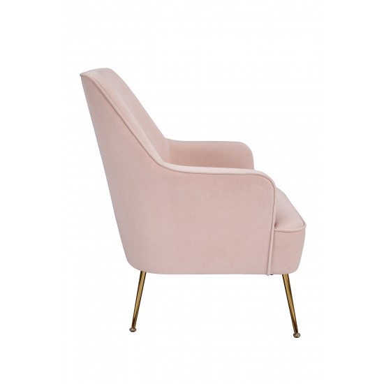 Rebecca Leisure Chair, Pink