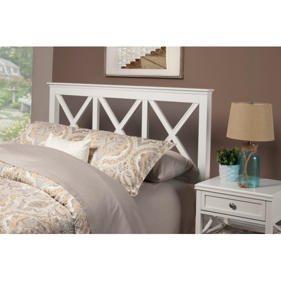 Potter Standard King Bed Headboard Only, White