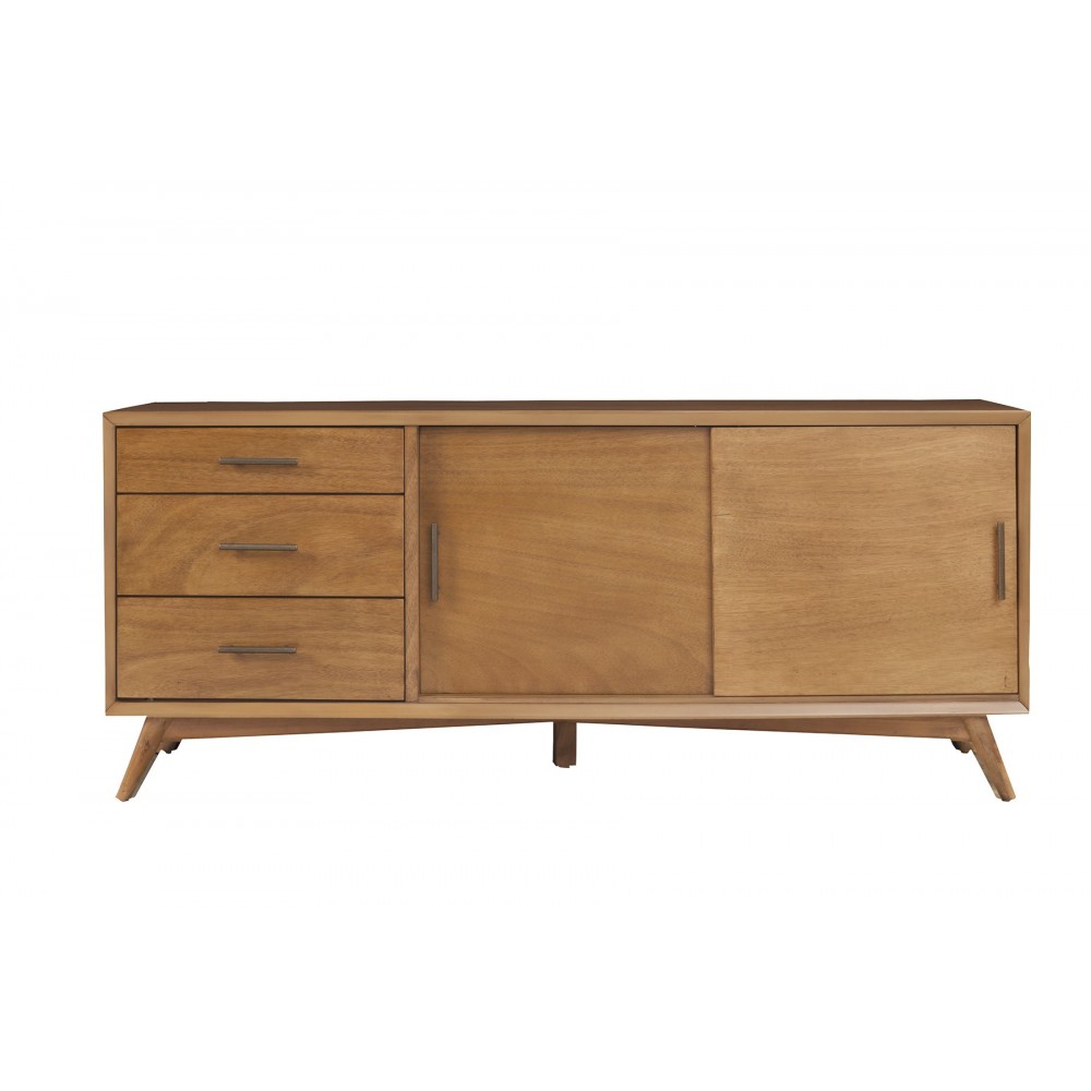 Flynn Large TV Console, Acorn